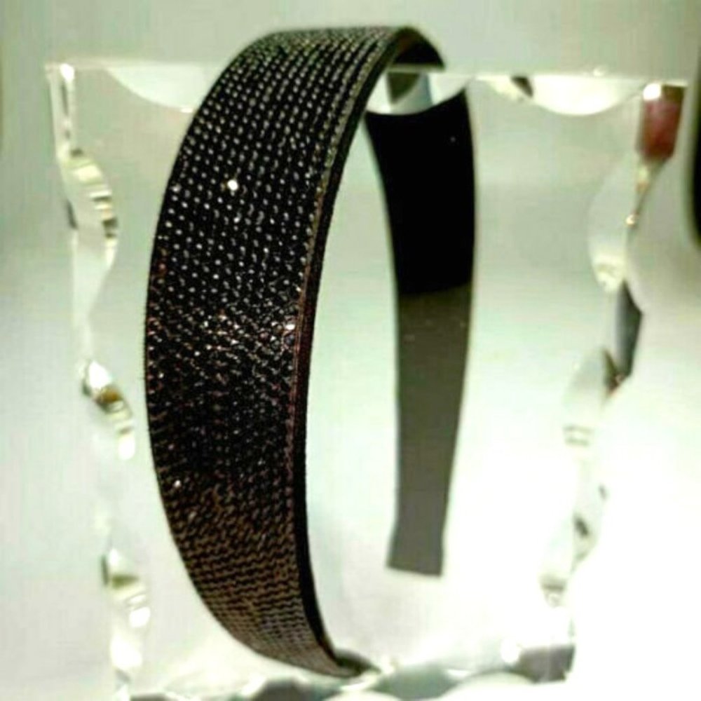 Rhinestone Headband Flat Wide Band Headband Crystal Headband